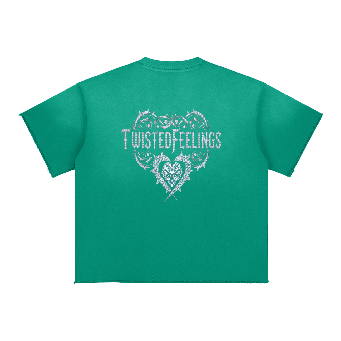 Sun Fade Raw Edge T-Shirt