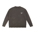 Vintage Washed Hand-Frayed Sweater