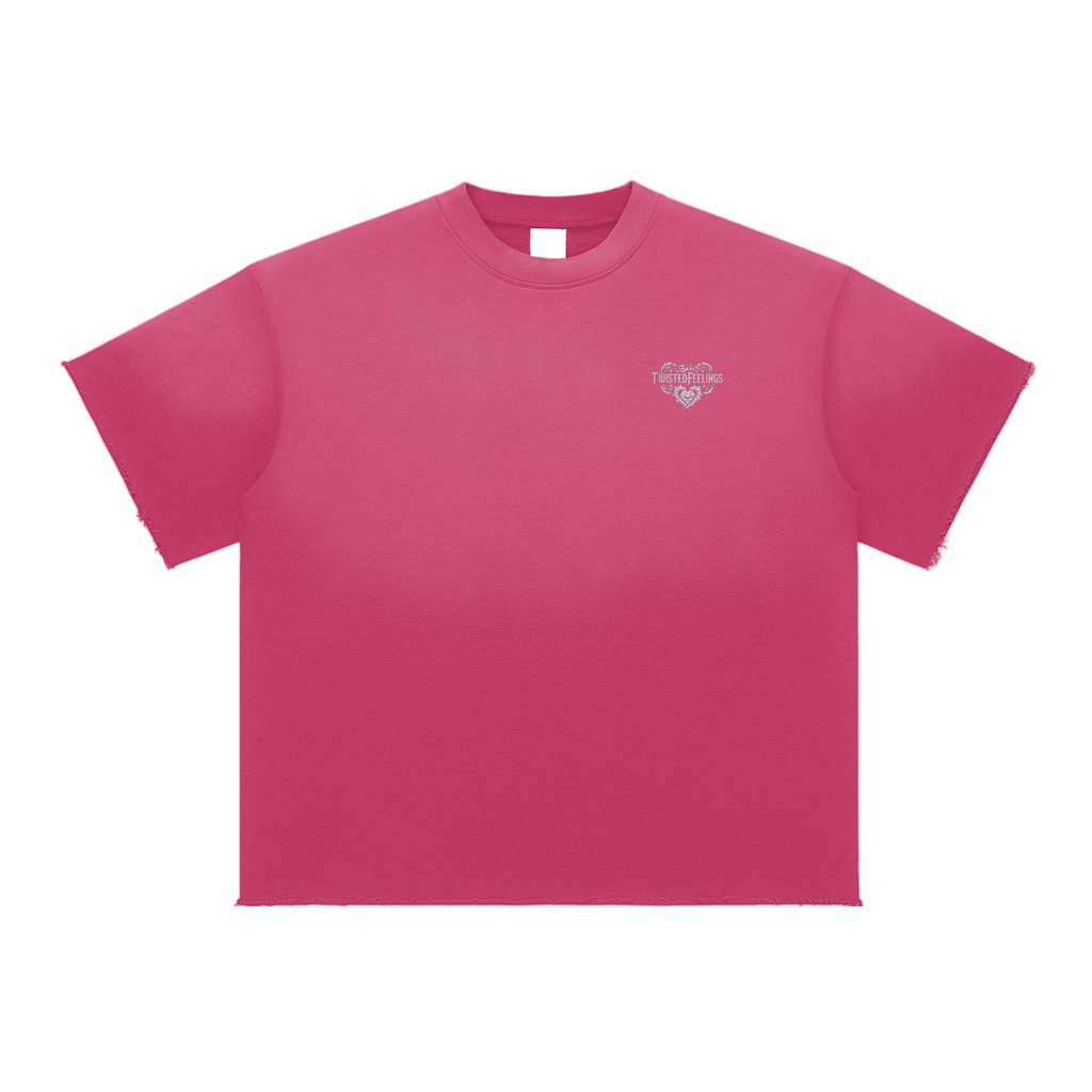 Sun Fade Raw Edge T-Shirt