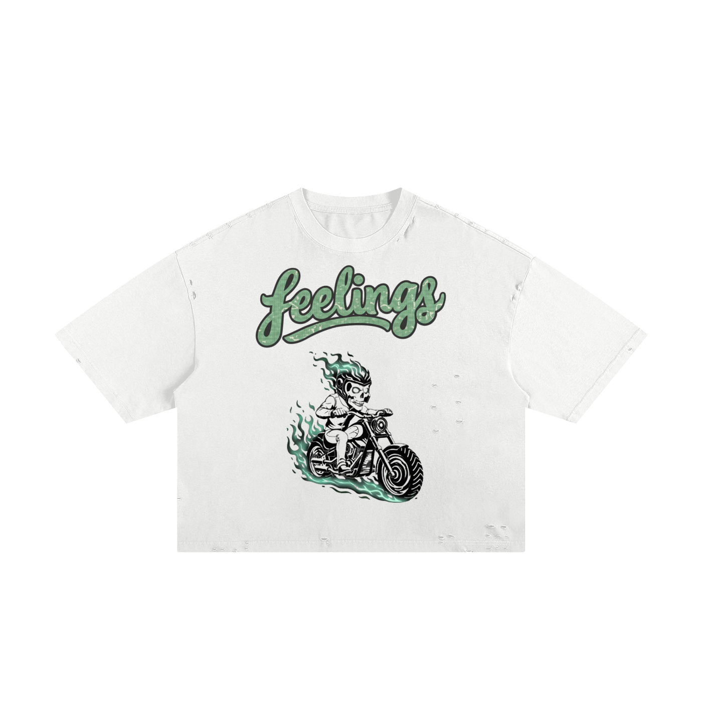 Classic Frayed Boxy Tee