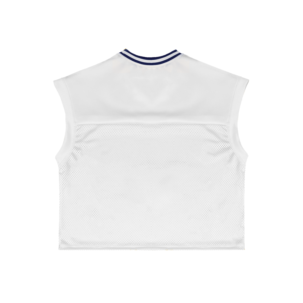 Loose Sleeveless Mesh T-Shirt