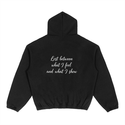 Boxy Cinched Hem Hoodie