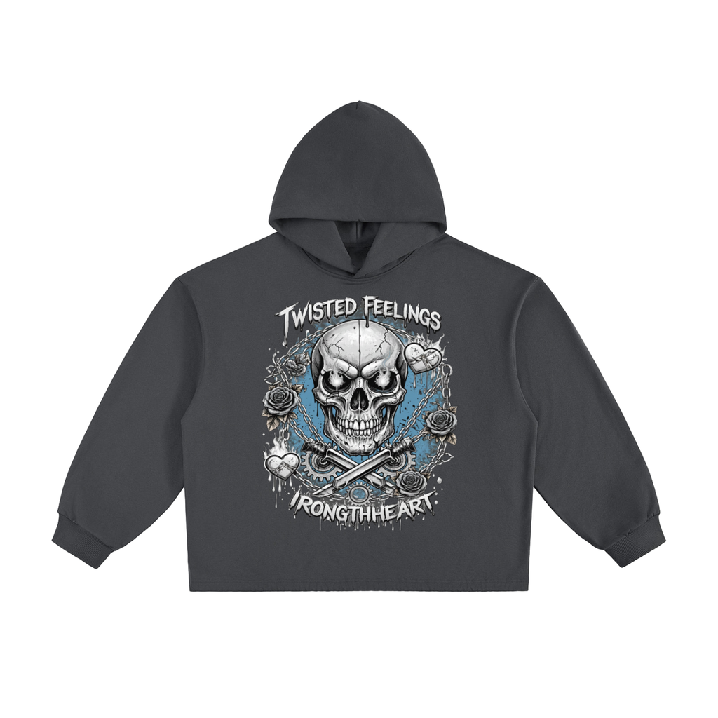 Essential Heavyweight Oversized Drawstring Hem Hoodie