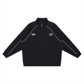 Reflection Striped Raglan Sleeve  Jacket