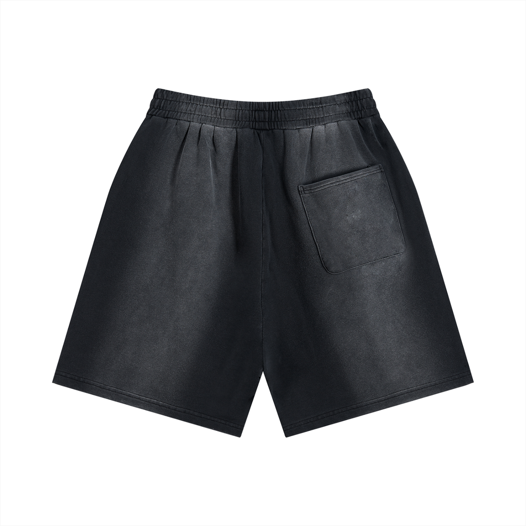 Sun Fade Distressed Shorts