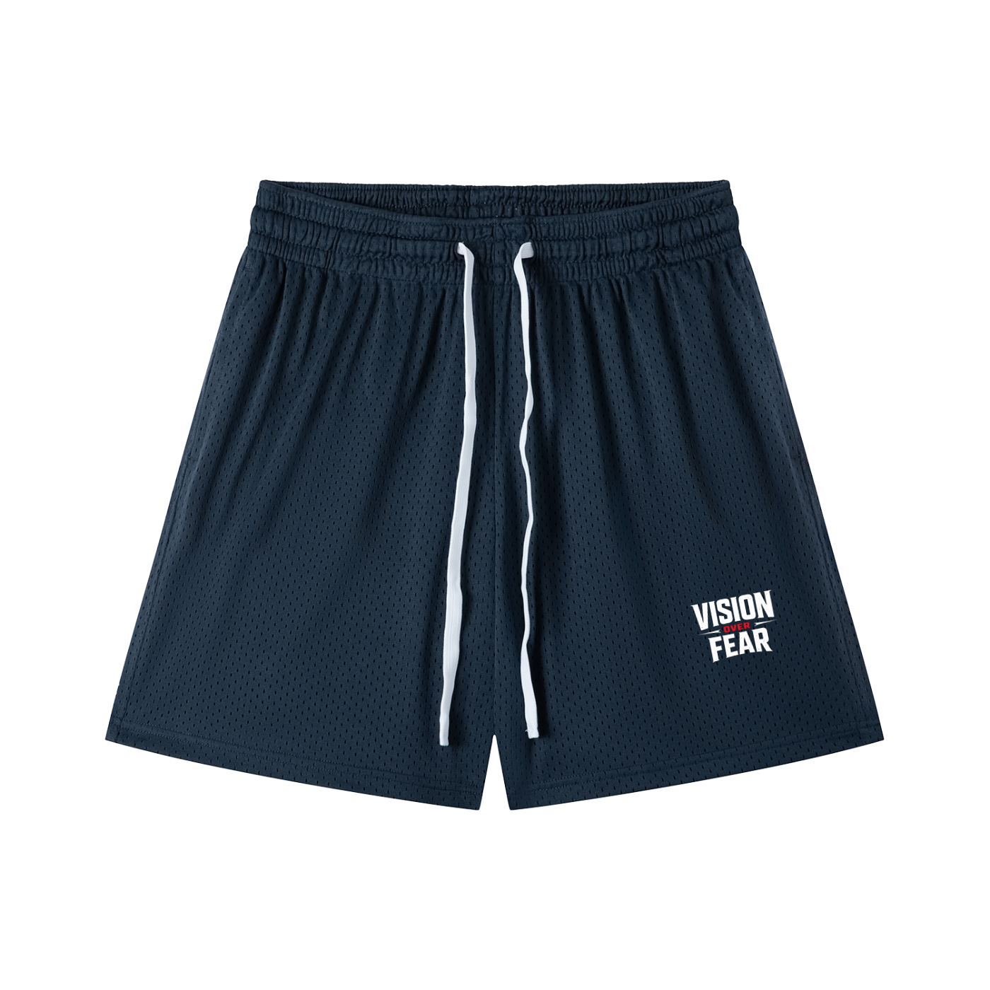 Mesh Drawstring Shorts