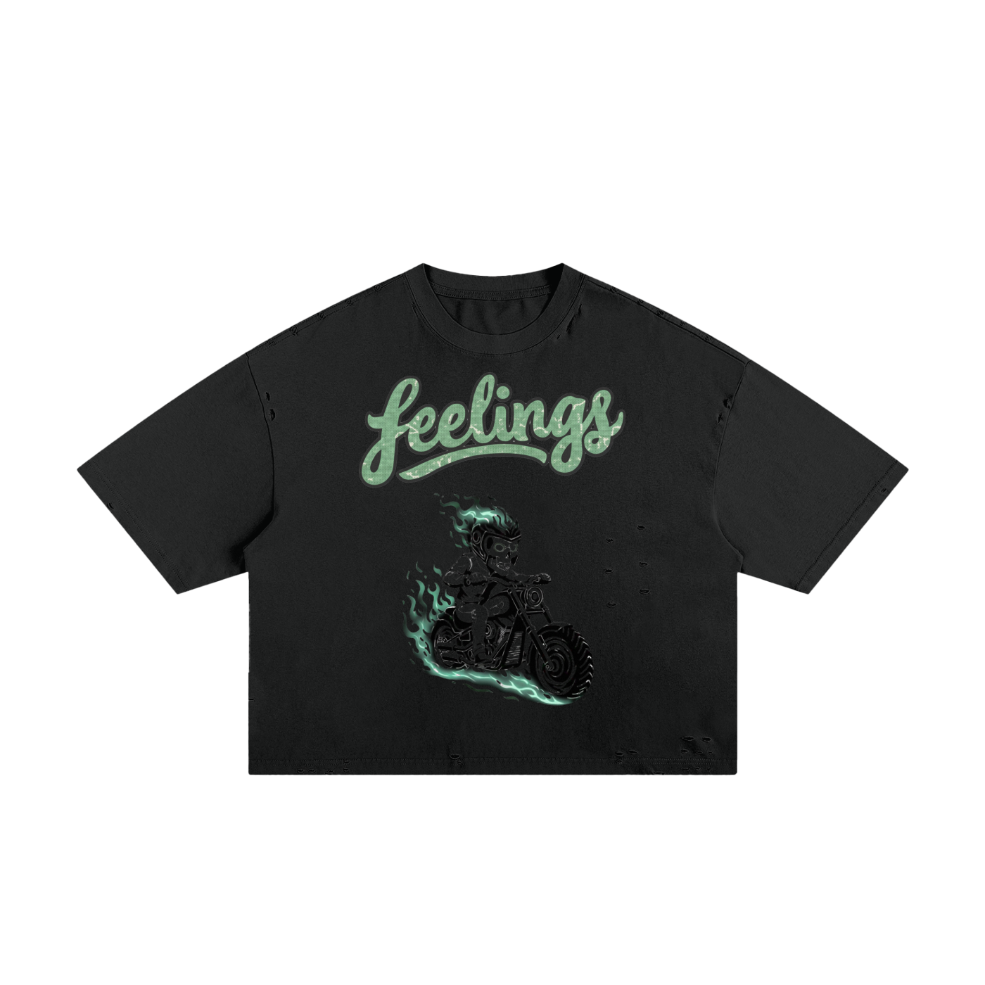 Classic Frayed Boxy Tee