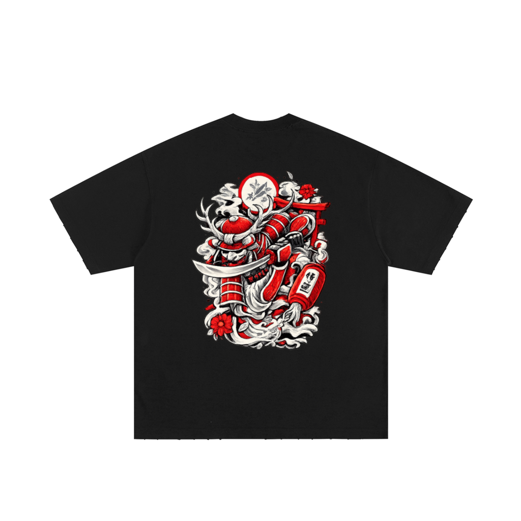 Heavyweight Hand-frayed T-Shirt
