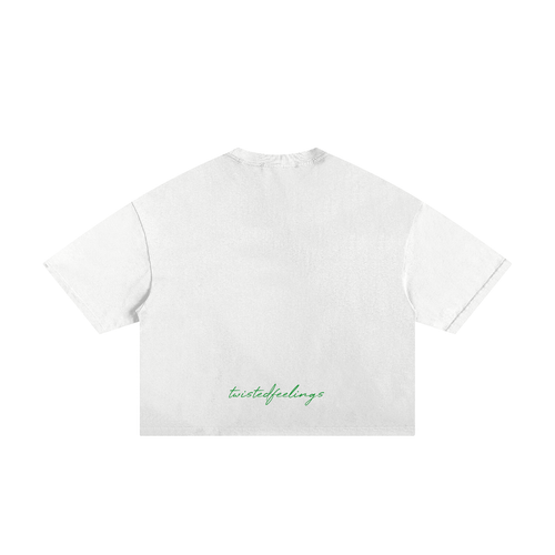 Classic Frayed Boxy Tee