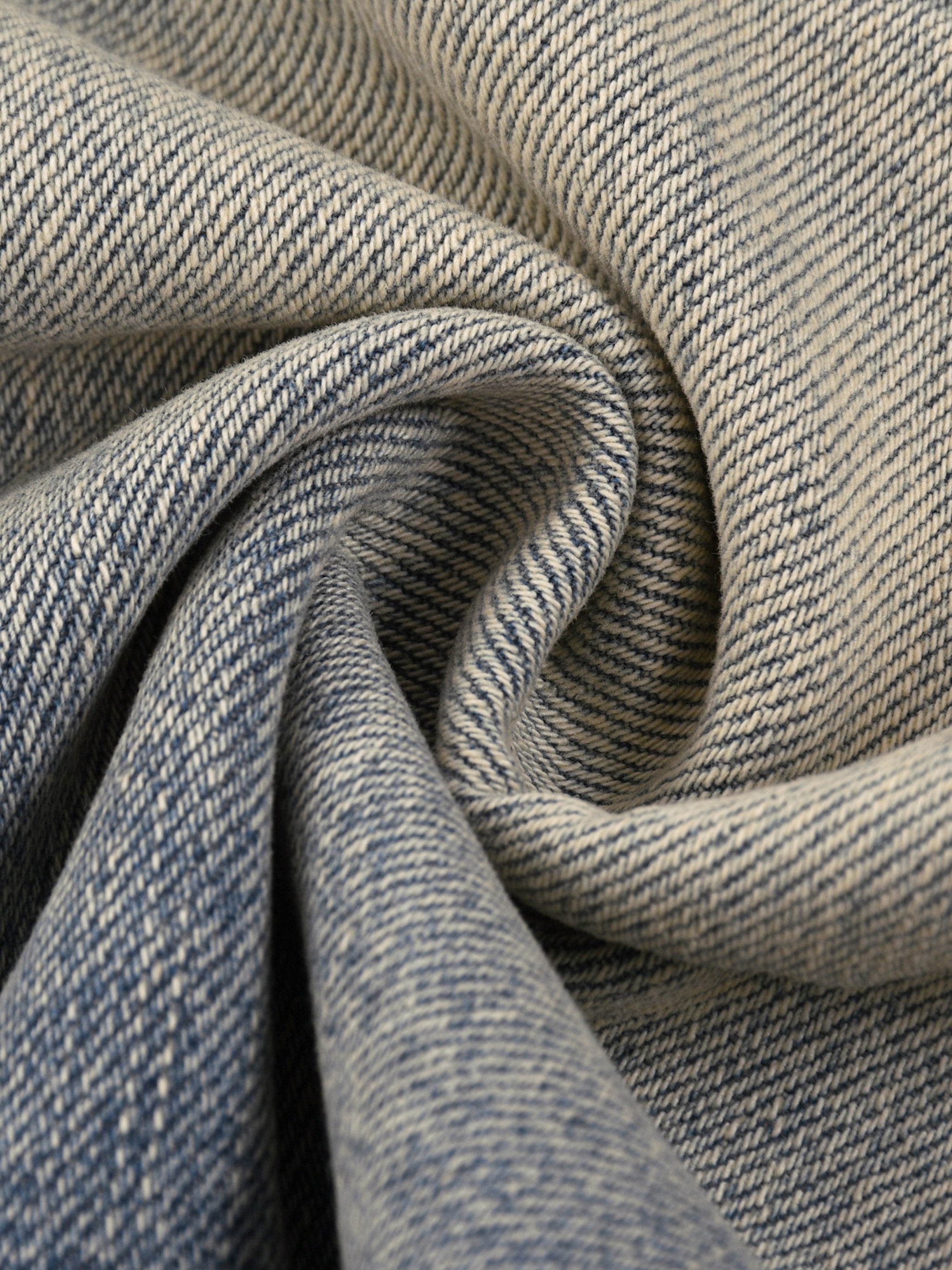 Faded Distressed Baggy Denim Shorts